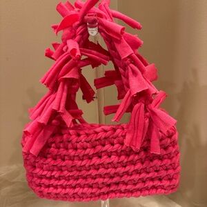 Crochet Fringe Bag